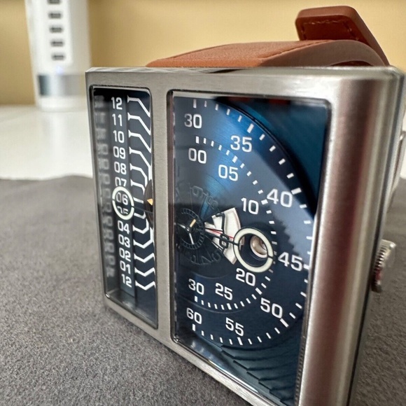 Xeric - Soloscope II Automatic Blue Tan Limited Edition - Picture 3 of 7